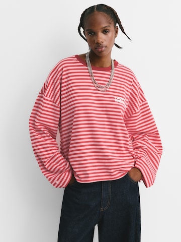 Maglia extra large 'PACIFIC' di Pull&Bear in rosa