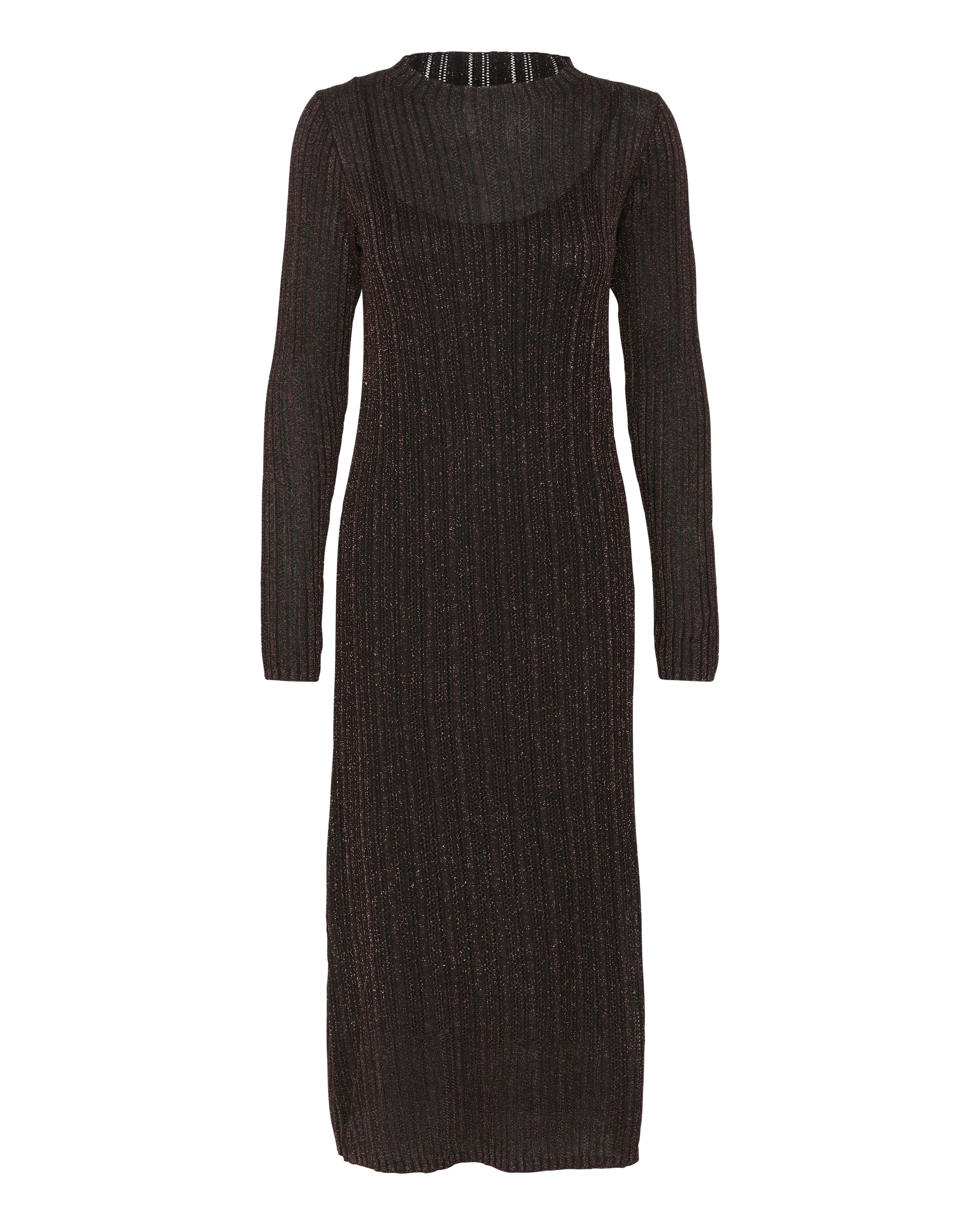 SOAKED IN LUXURY Dress 'Laisa ' in Bronze: front