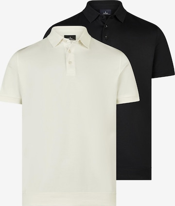 Ragman Shirt 'Basic' in Black: front