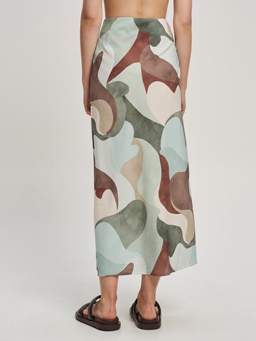 St MRLO Skirt 'NEWPORT' in Mixed colors: back