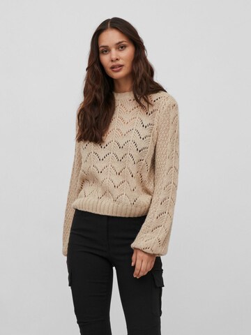 VILA Pullover 'SULTAN' i beige: forside