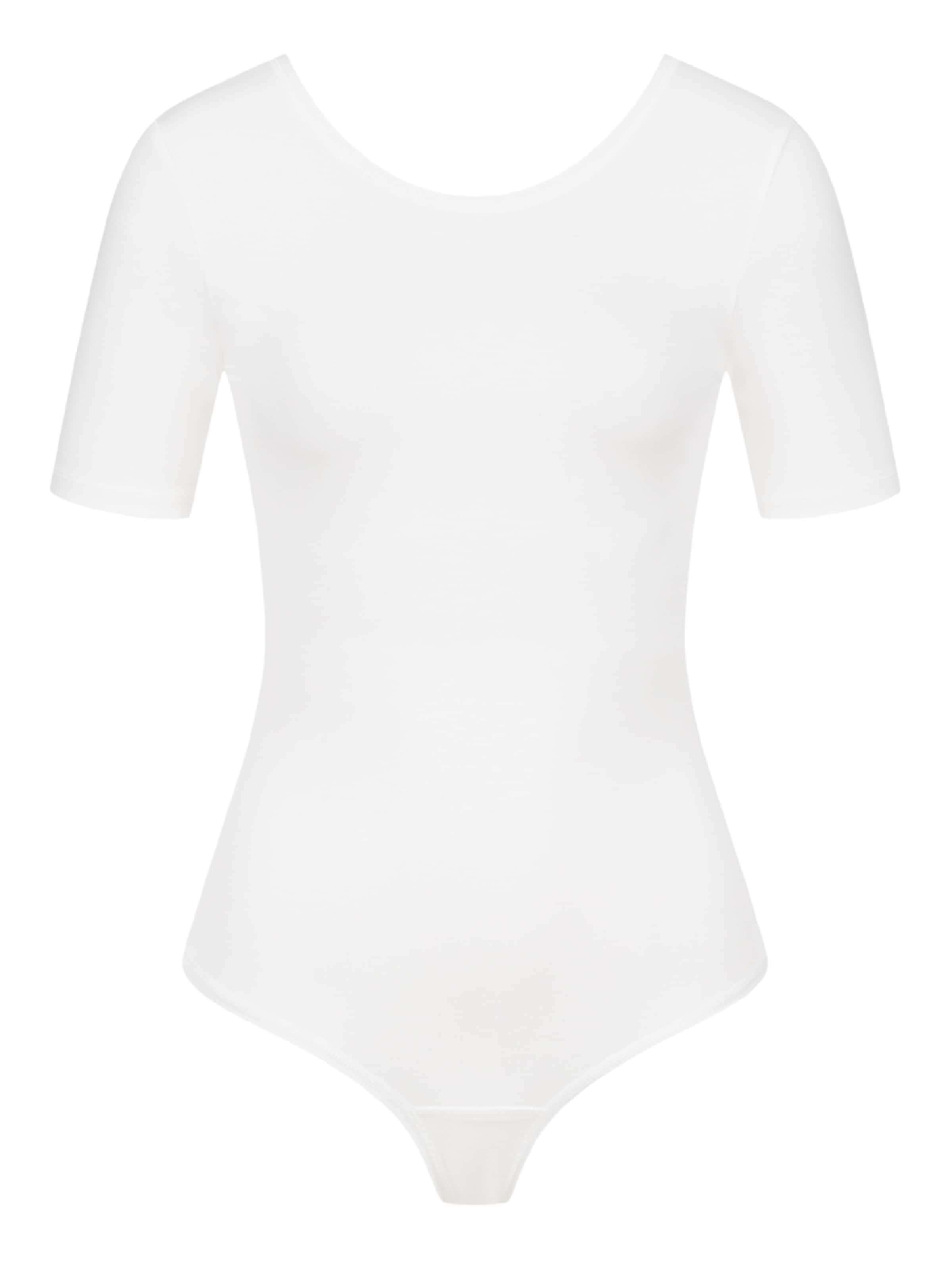 Shirtbody Erlich Textil en blanc : devant