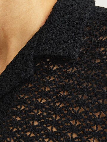 JACK & JONES Comfort fit Overhemd in Zwart
