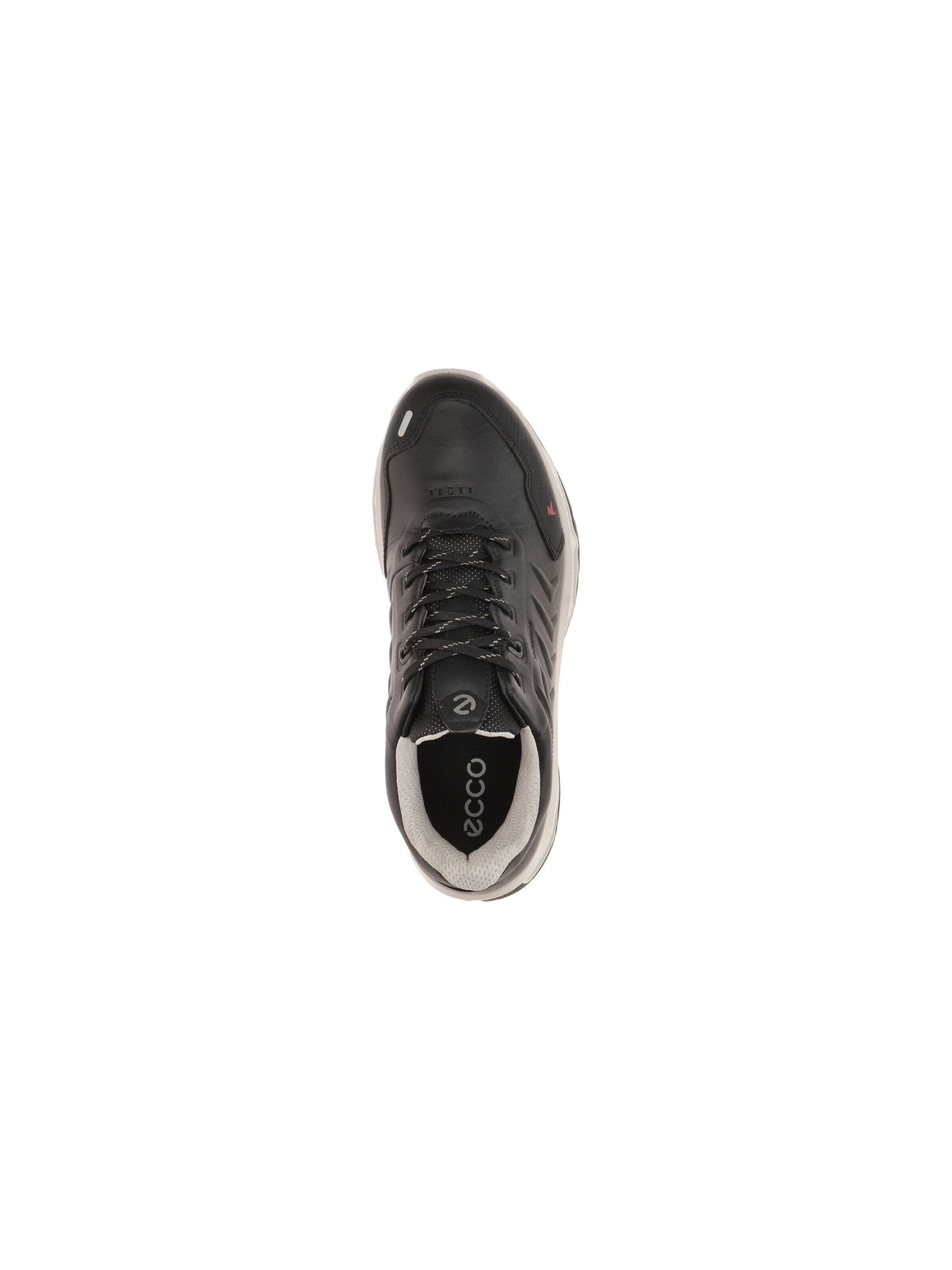 ECCO Sneakers laag 'Ecco Receptor Schuhe schwarz Damen Waterproof 854323' in Zwart