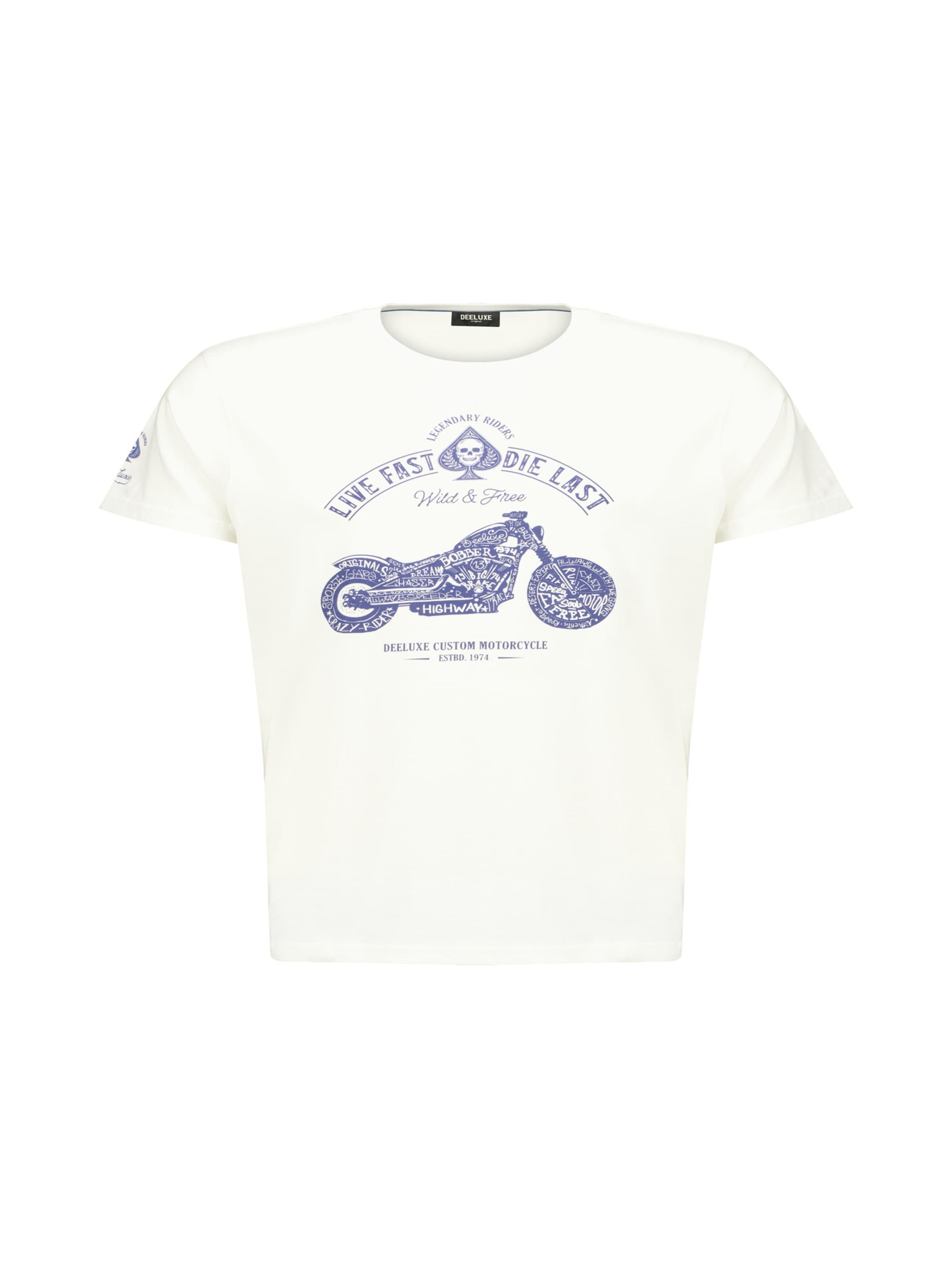Deeluxe Shirt in Wit: voorkant