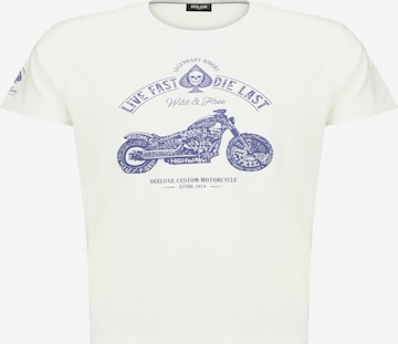 Deeluxe Shirt in Wit: voorkant