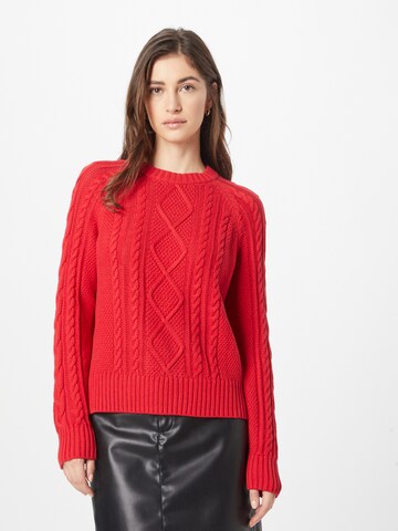 GAP Sweter w kolorze czerwony: przód