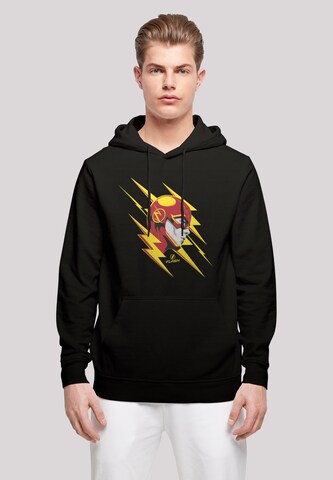 F4NT4STIC Sweatshirt 'DC Comics The Flash' in Zwart: voorkant