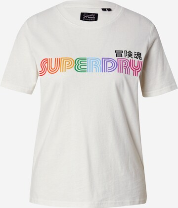 Superdry Póló - fehér: elől