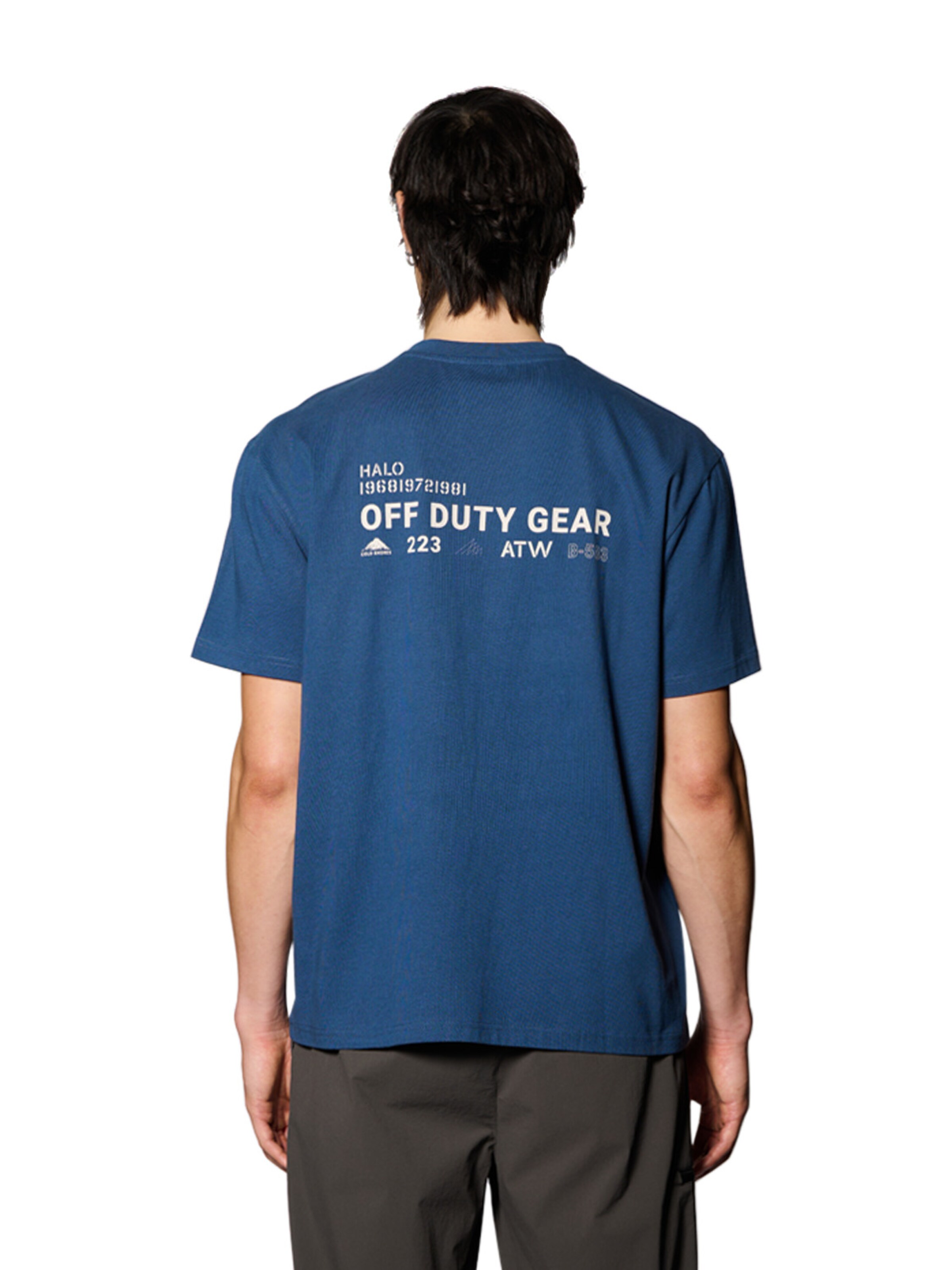 HALO Shirt 'Cold Shore' in Blue: front