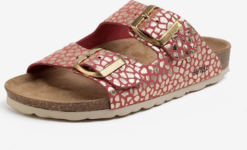 Chaussures ouvertes 'Atlas' Bayton en rouge