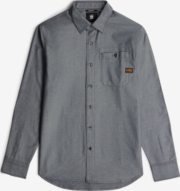 G-STAR Regular Fit Hemd in Grau: Vorderseite