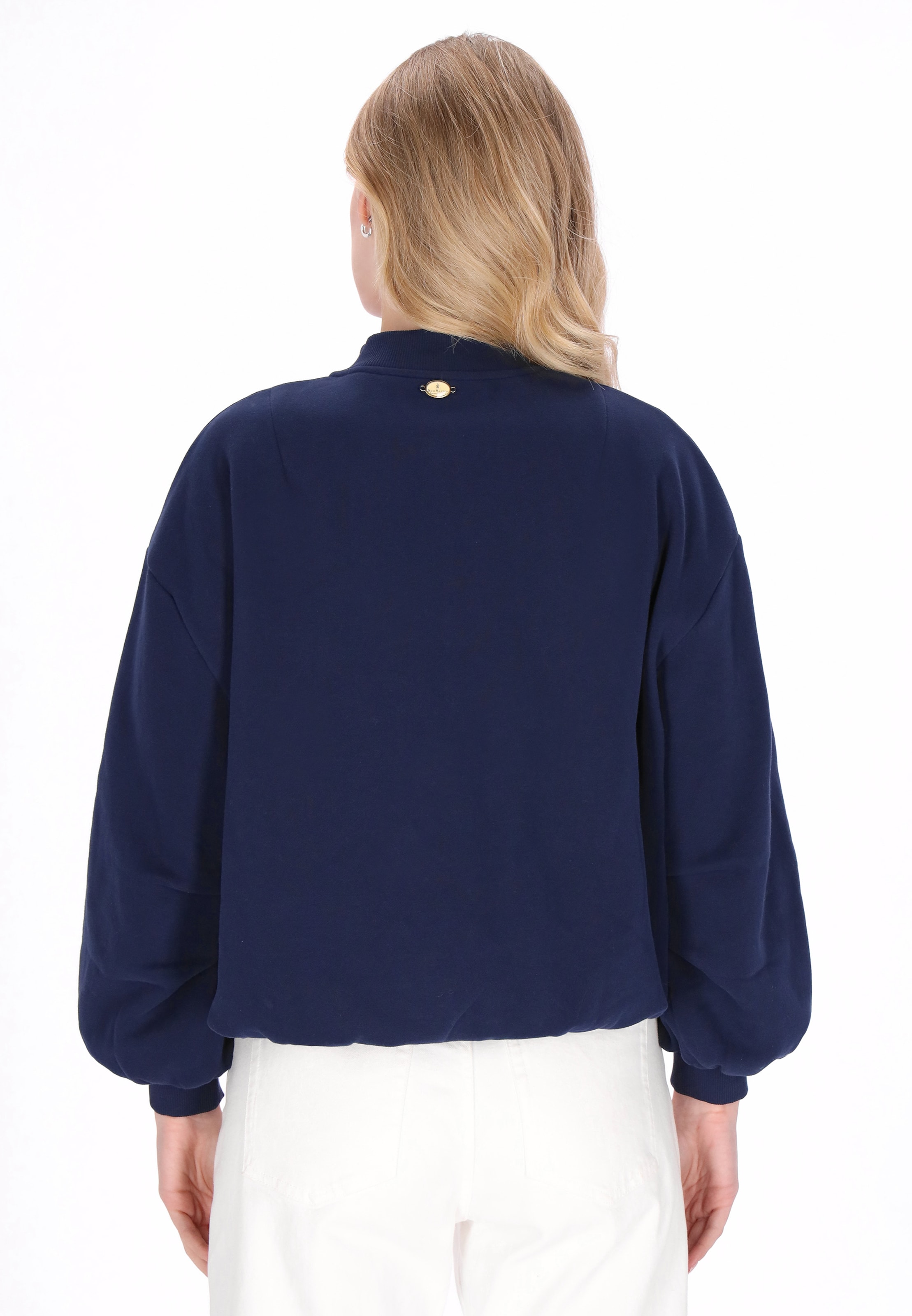 DreiMaster Vintage - Casaco em moletão em azul