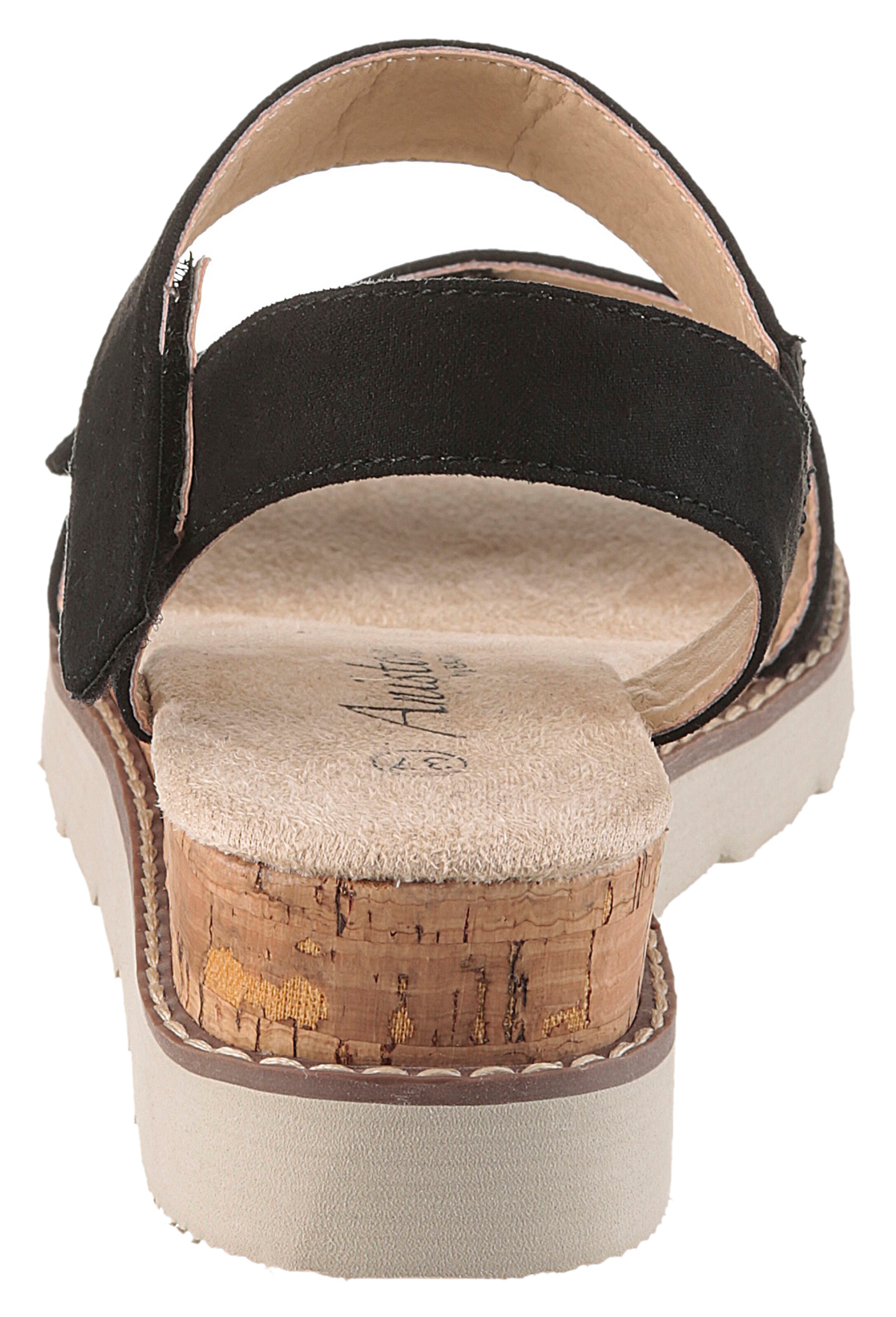 Aniston Sandals in Black