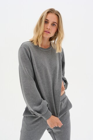 My Essential Wardrobe Sweatshirt in Grey: front