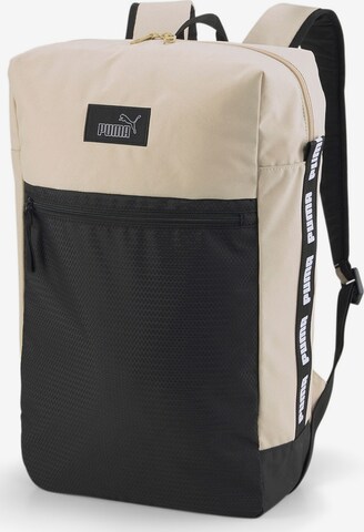 PUMA - Mochila en beige: frente