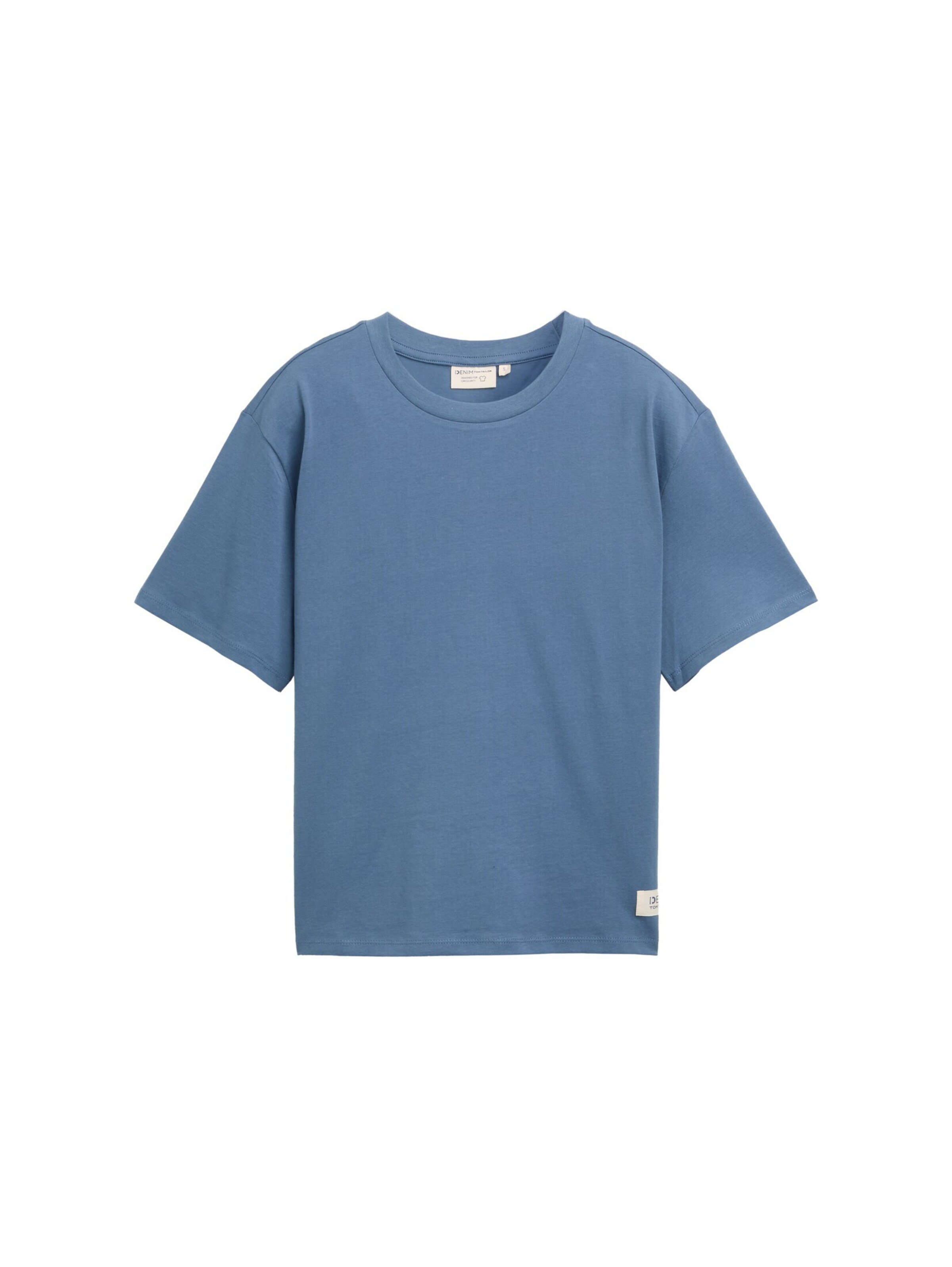 TOM TAILOR DENIM T-Shirt in Blau: Vorderseite