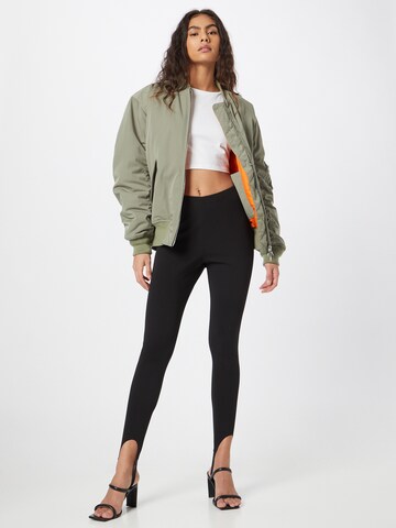 Missguided Skinny Legíny - Čierna