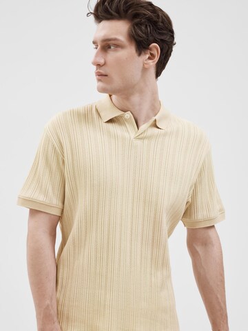 SELECTED HOMME Tričko 'Jaden' - Béžová