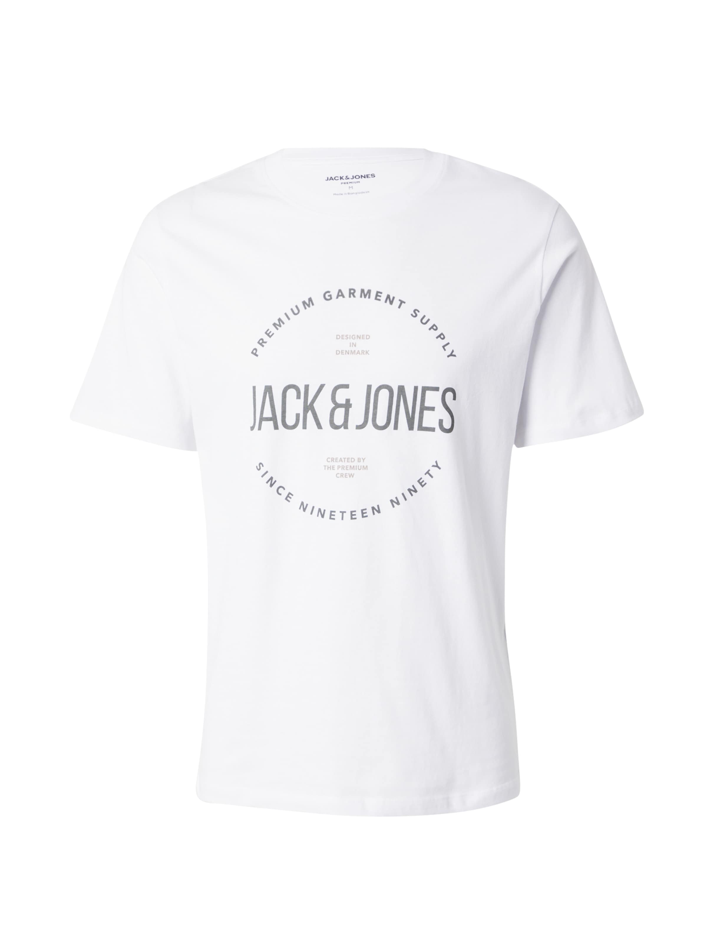JACK & JONES T-Shirt 'JPRBLAASTON' in Weiß: Vorderseite
