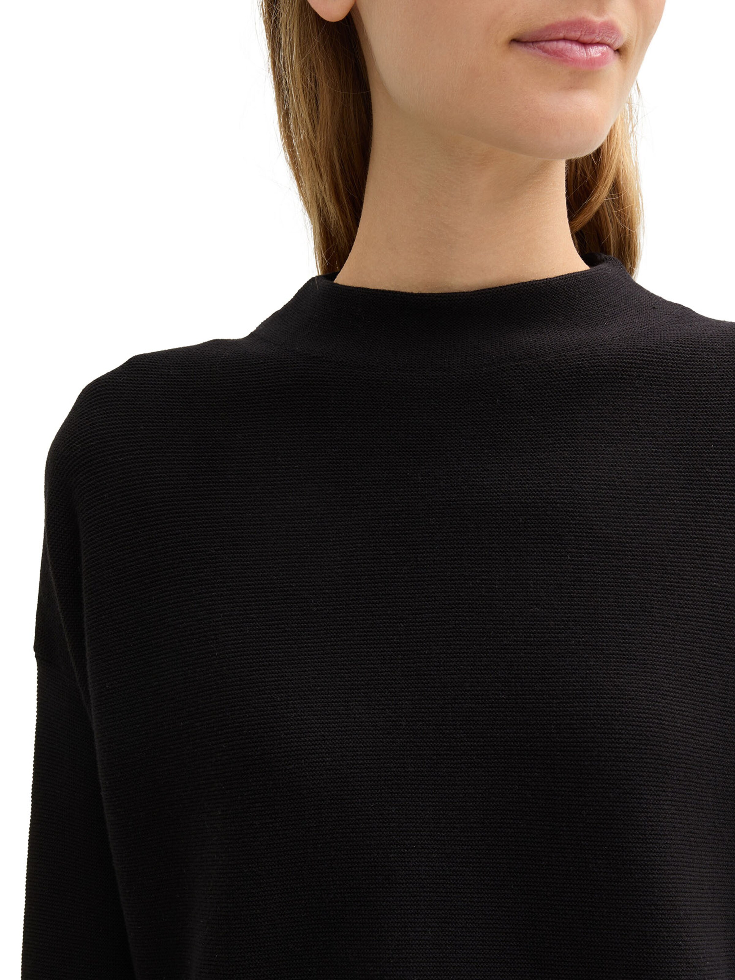 TOM TAILOR DENIM Trui in Zwart