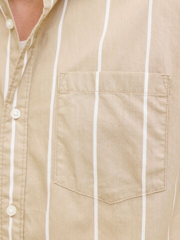Coupe regular Chemise JACK & JONES en beige