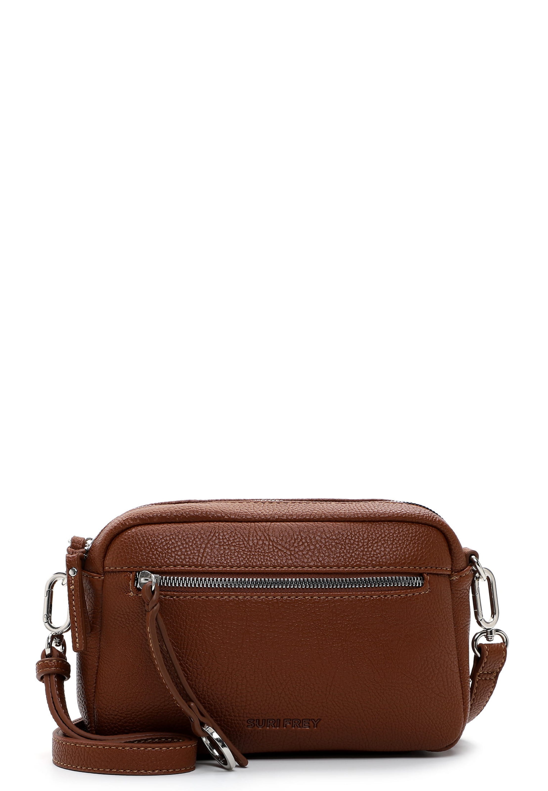 Sac bandoulière 'Debby' Suri Frey en marron : devant