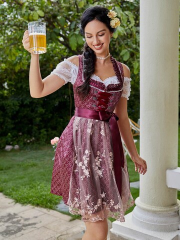 Yesfashion Dirndl in Red