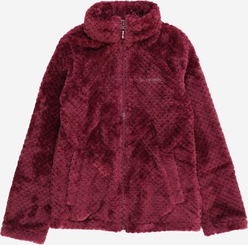 COLUMBIA Functionele fleece jas 'Fire Side™' in Rood: voorkant