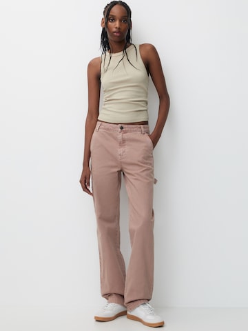 Pull&Bear Loosefit Hose in Pink