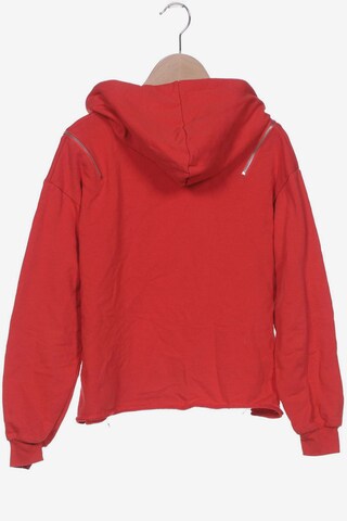 Reserved Sweatshirt & Zip-Up Hoodie in XS in Red