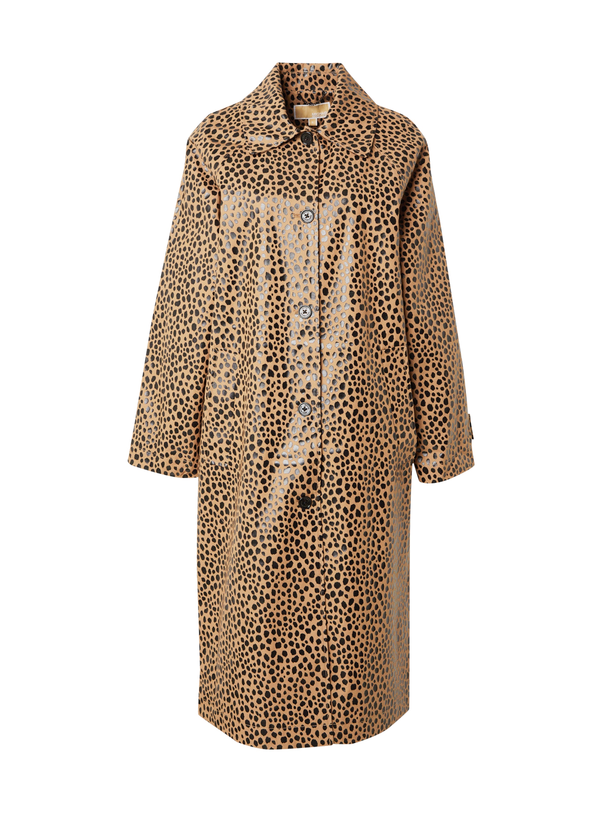 brūns MICHAEL Michael Kors Starpsezonu mētelis: no priekšpuses