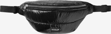 Wouf Fanny Pack in Black: front