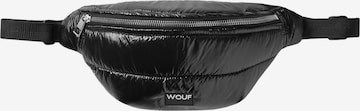 Wouf Fanny Pack in Black: front