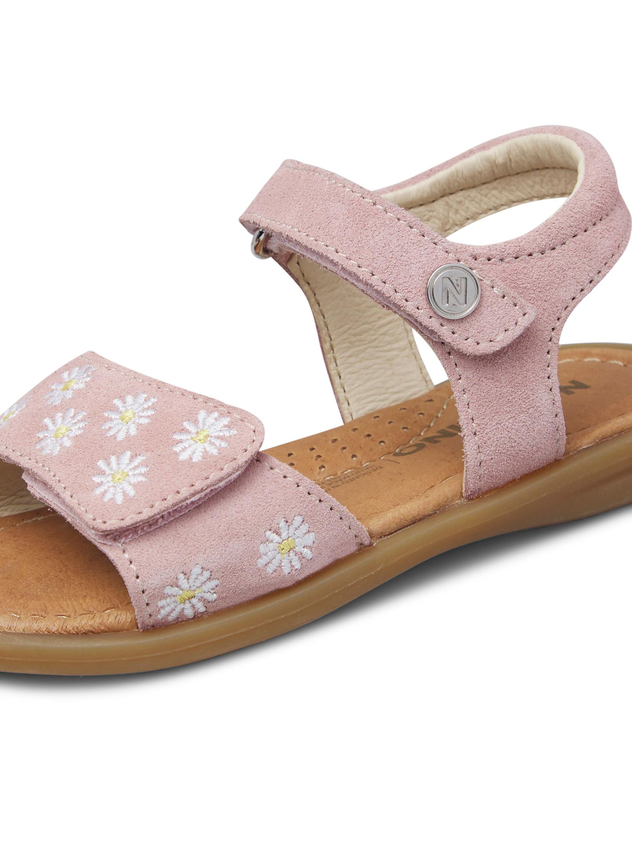Sandales 'MELIBU'' NATURINO en rose : devant