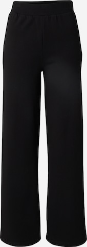 juoda EDITED Plačios klešnės Kelnės 'Nanda': priekis