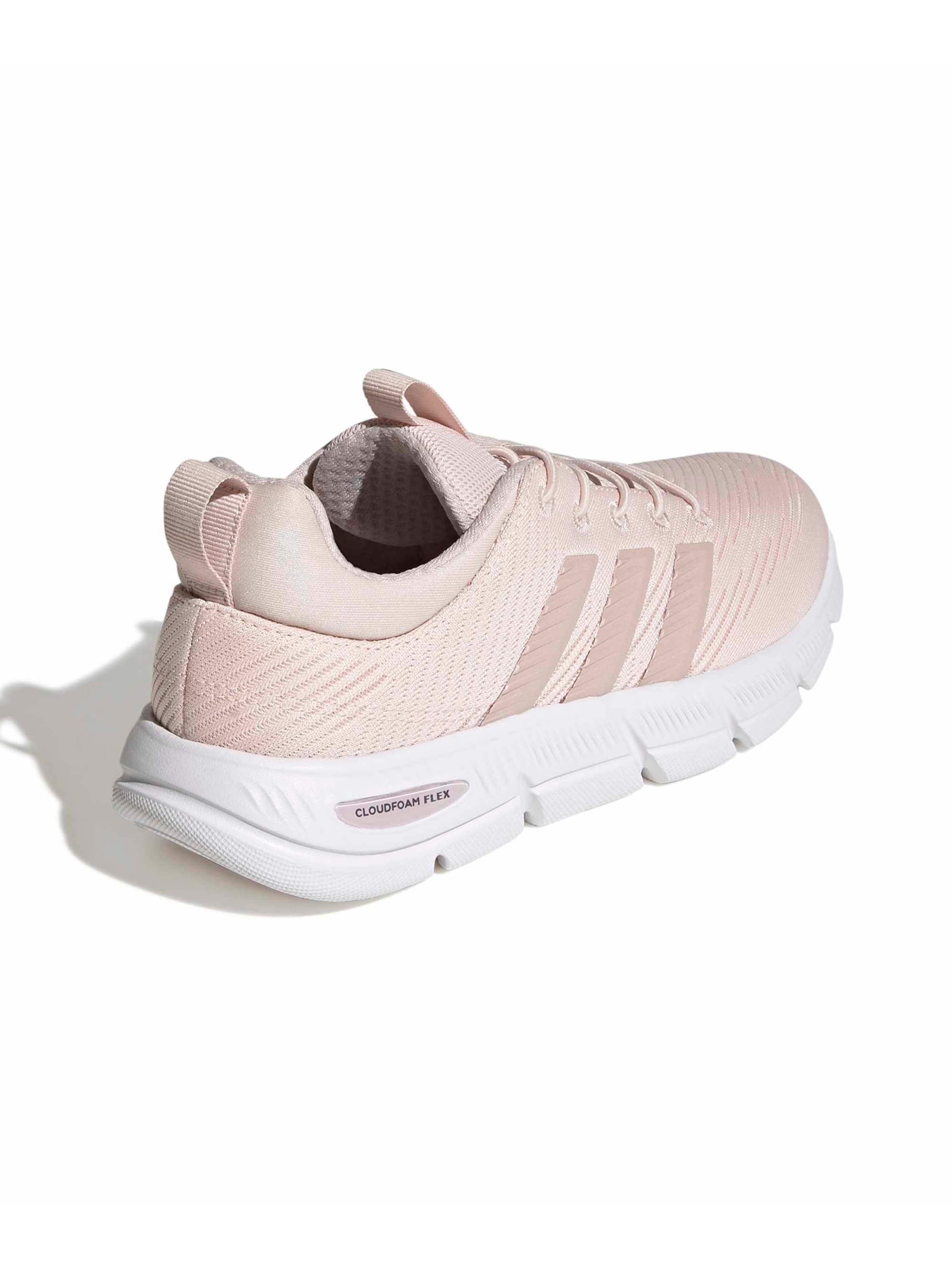 ADIDAS SPORTSWEAR Низкие кроссовки 'CLOUDFOAM FLEX ELASTIC LACES' в Ярко-розовый: сзади
