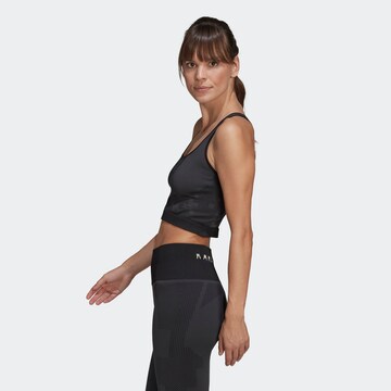 Sport top 'Karlie Kloss' de la ADIDAS PERFORMANCE pe negru