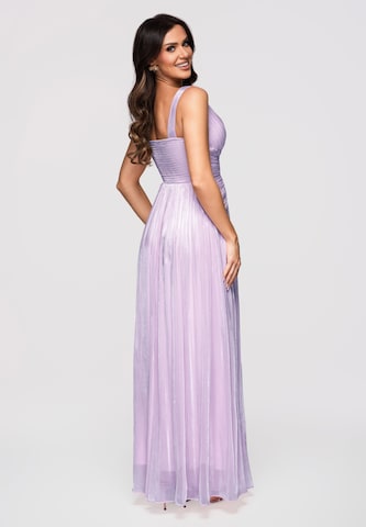 Robe de soirée Ombre en violet