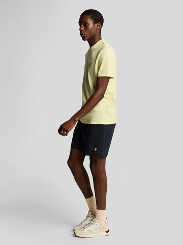 Lyle & Scott Regular Broek in Blauw