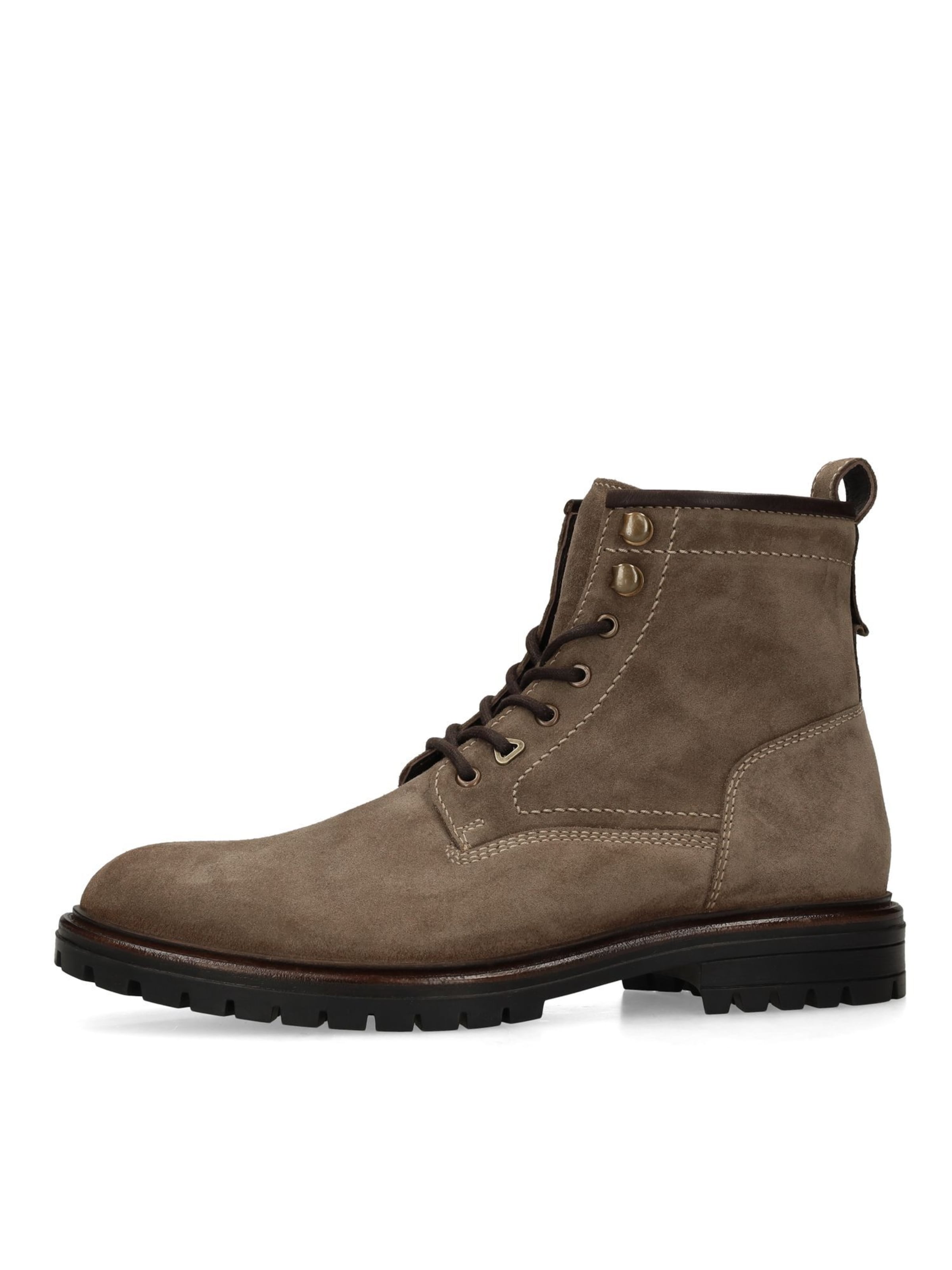 MANFIELD Schnürboots in Braun: Vorderseite