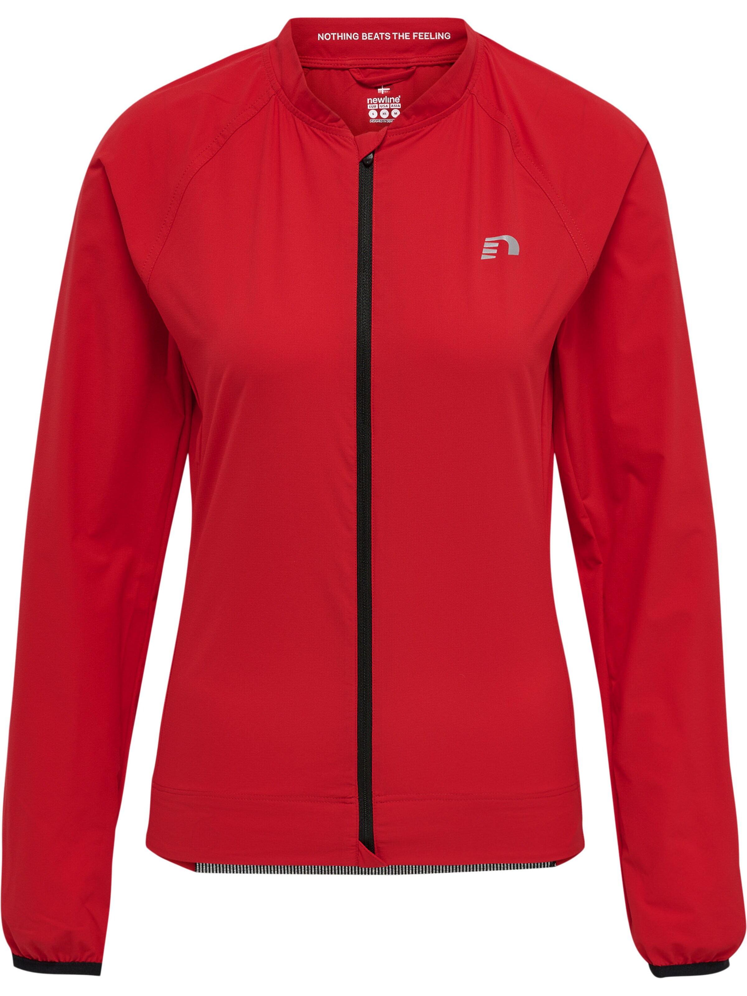 Newline Sportssweatjakke i rød: forside