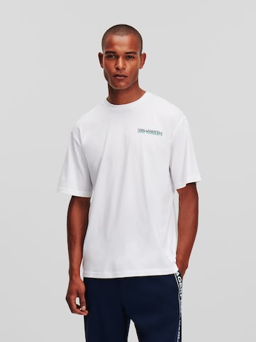 Karl Lagerfeld T-Shirt in Weiß: Vorderseite