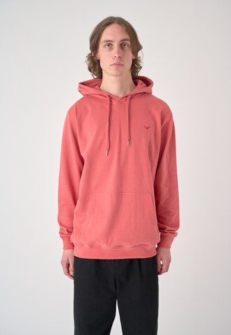 Cleptomanicx Sweatshirt 'Ligull' in Red: front