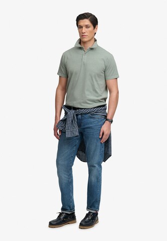 Superdry & Co Super Slim Fit Shirt 'Essential' in Green