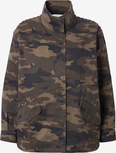 Angel of Style Übergangsjacke in braun / khaki / schwarz, Produktansicht