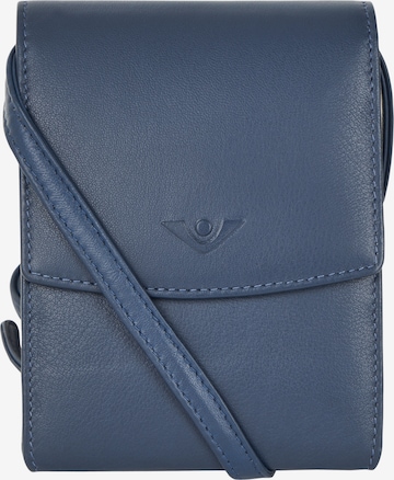 VOi Crossbody Bag in Blue: front