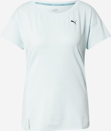 PUMA Performance Shirt 'Train Favorite' in Blue: front