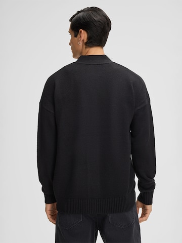 STRELLSON Strickjacke 'Tito' in Schwarz