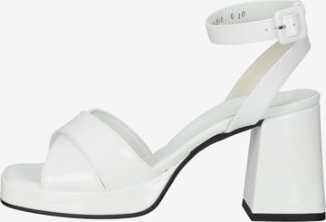 Paul Green Strap Sandals in White